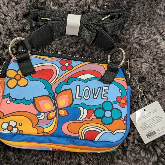 Brighton POWER OF LOVE  Crossbody Belt Bag Purse - Picture 5 of 10